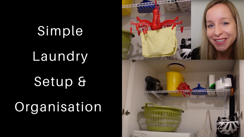 Simple laundry organisation