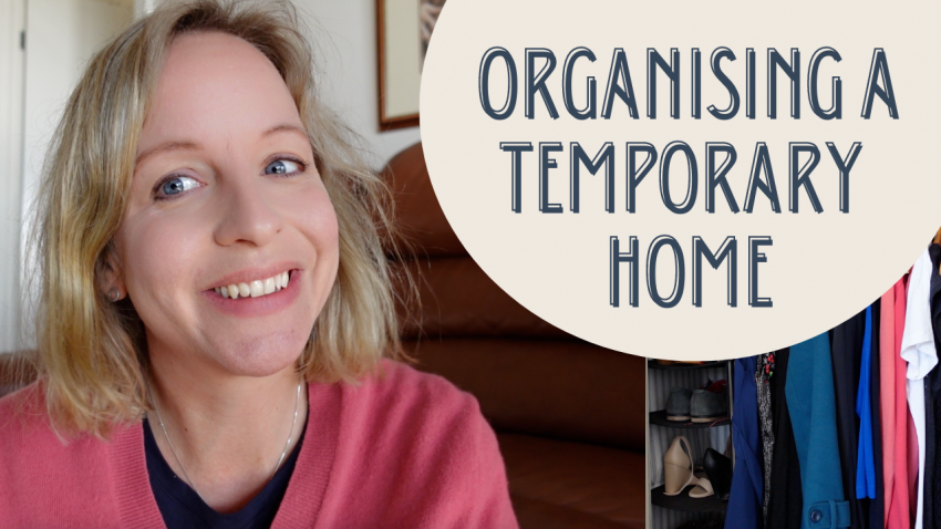 organise temporary home