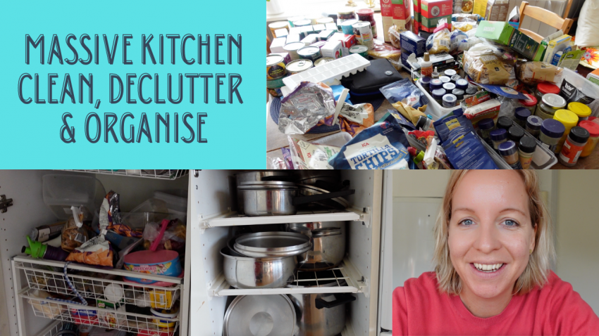 kitchen declutter