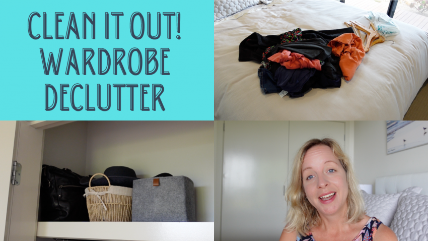 wardrobe declutter