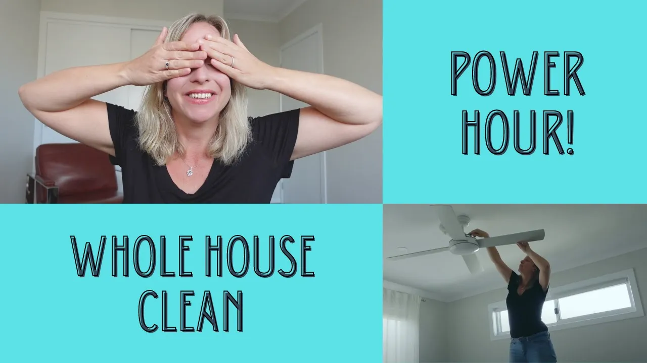 Whole house clean in 1 hour: Minimalist cleaning routine - Simple ...