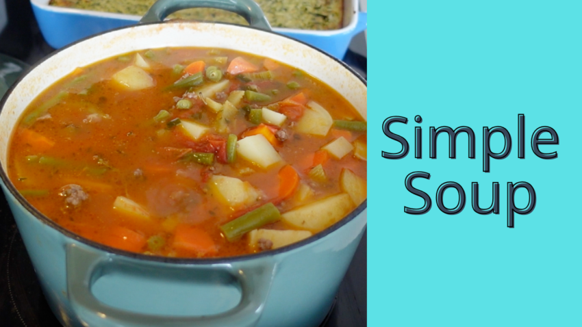 Simple hearty soup recipe