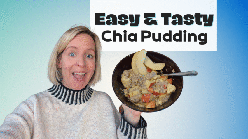 Simple and tasty chia pudding recipe with oats